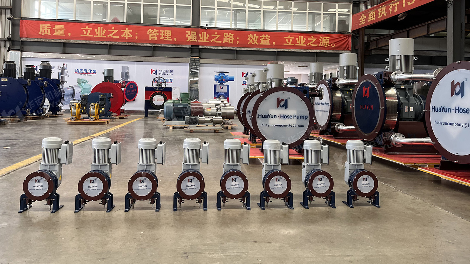 华运软管泵发往新西兰，助力海外污水药剂投加系统